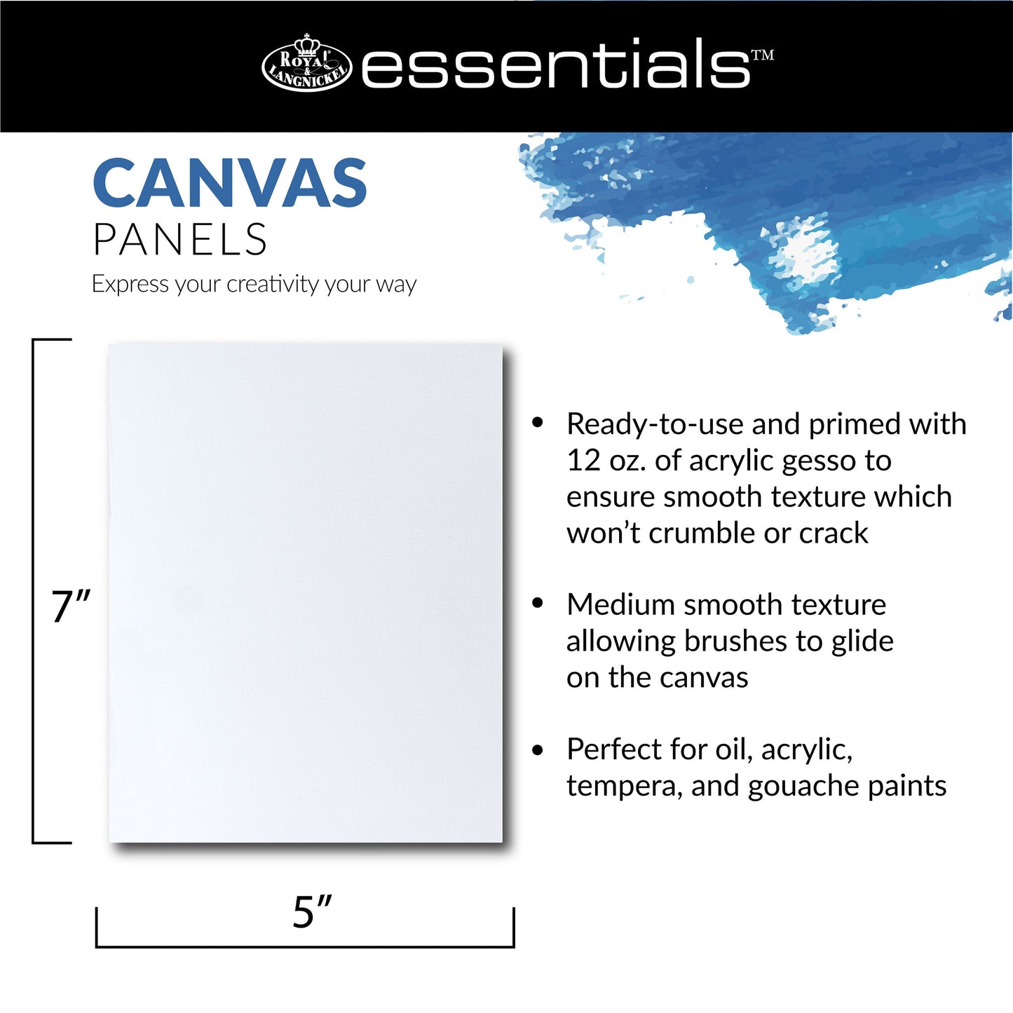 CNVB-57-6 | 6-pack 5" x 7" Panel Value