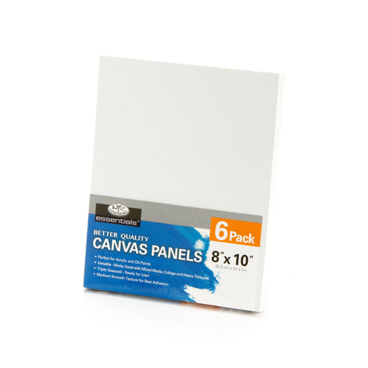 CNVB-810-6 | 6-pack 8" x 10" Canvas Board