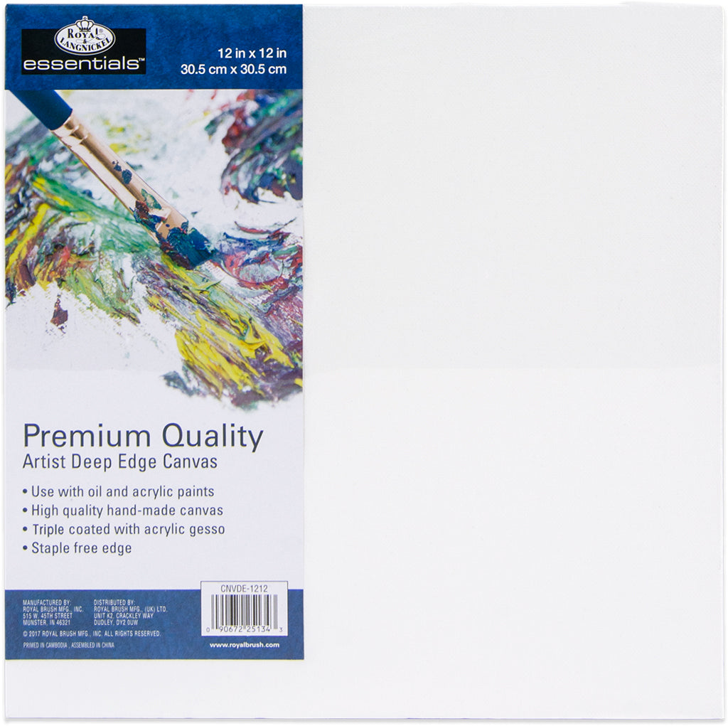CNVDE-1212 - 12" x 12" Deep Edge Canvas
