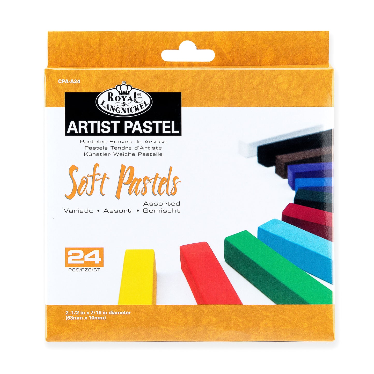 CPA-A24 - Assorted Soft Pastel 24 Color Pack packaging front