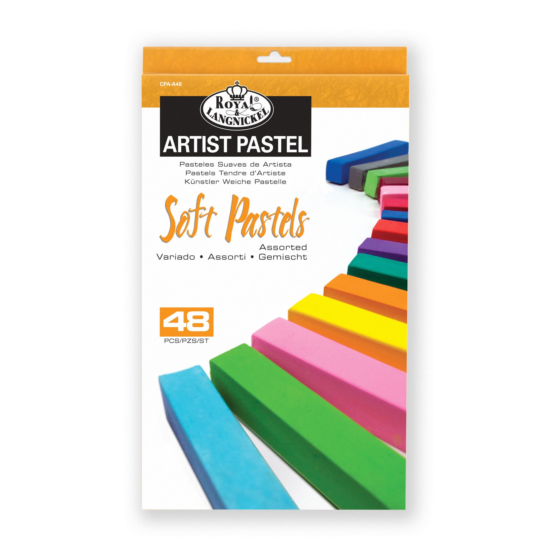 CPA-A48 - Assorted Soft Pastel 48 Color Pack packaging front