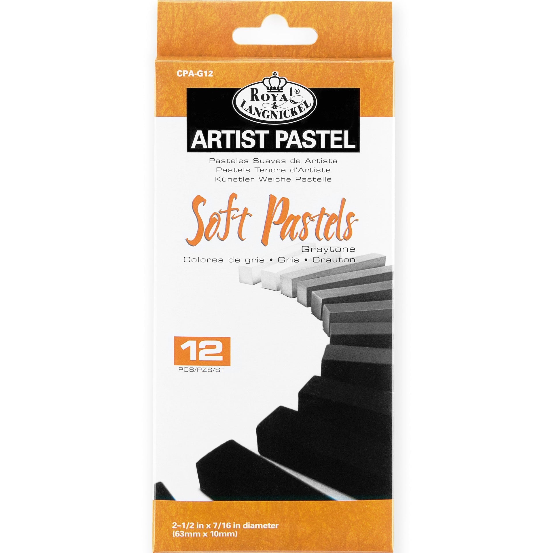 CPA-G12 - Graytone Soft Pastel 12 Color Pack packaging front