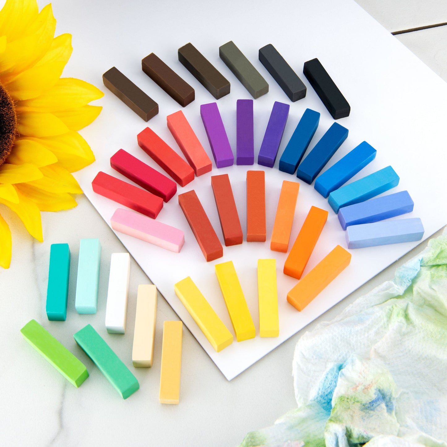 CPH-A36 - Essentials™ 36pc Half-Size Pastels Set glam