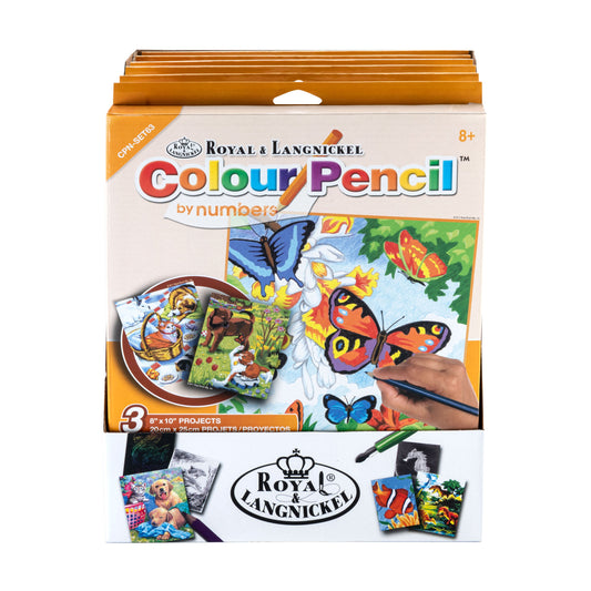 PDQ-CPN60 | 6pc Colour Pencil Activity Val