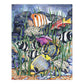 CPN7 | Colour Pencil by numbers™ 13pc 8.75" x 11.75" Tropical Fish Project