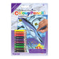 CPNMIN-109 - Colour Pencil by numbers™ 12pc 5" x 7" Under the Sea Project