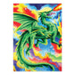 CPNMIN-116 | Colour Pencil by numbers™ 12pc 5" x 7" Dragon Project