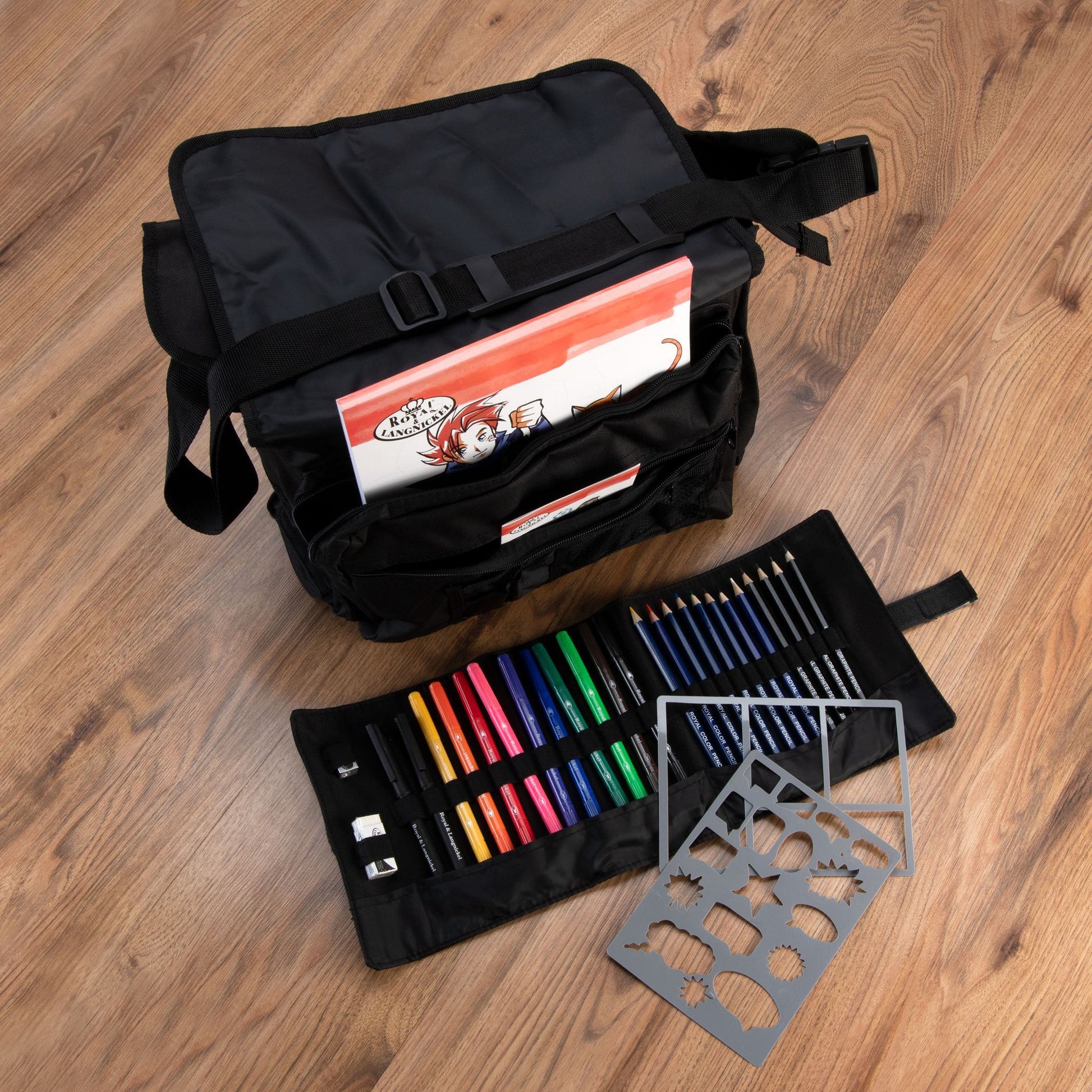 FA-102 - Essentials™ 32pc Manga Drawing & Sketching Travel Art Set glam 4