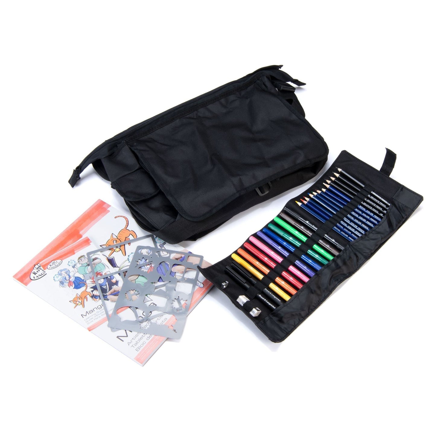 FA-102 - Essentials™ 32pc Manga Drawing & Sketching Travel Art Set glam 5