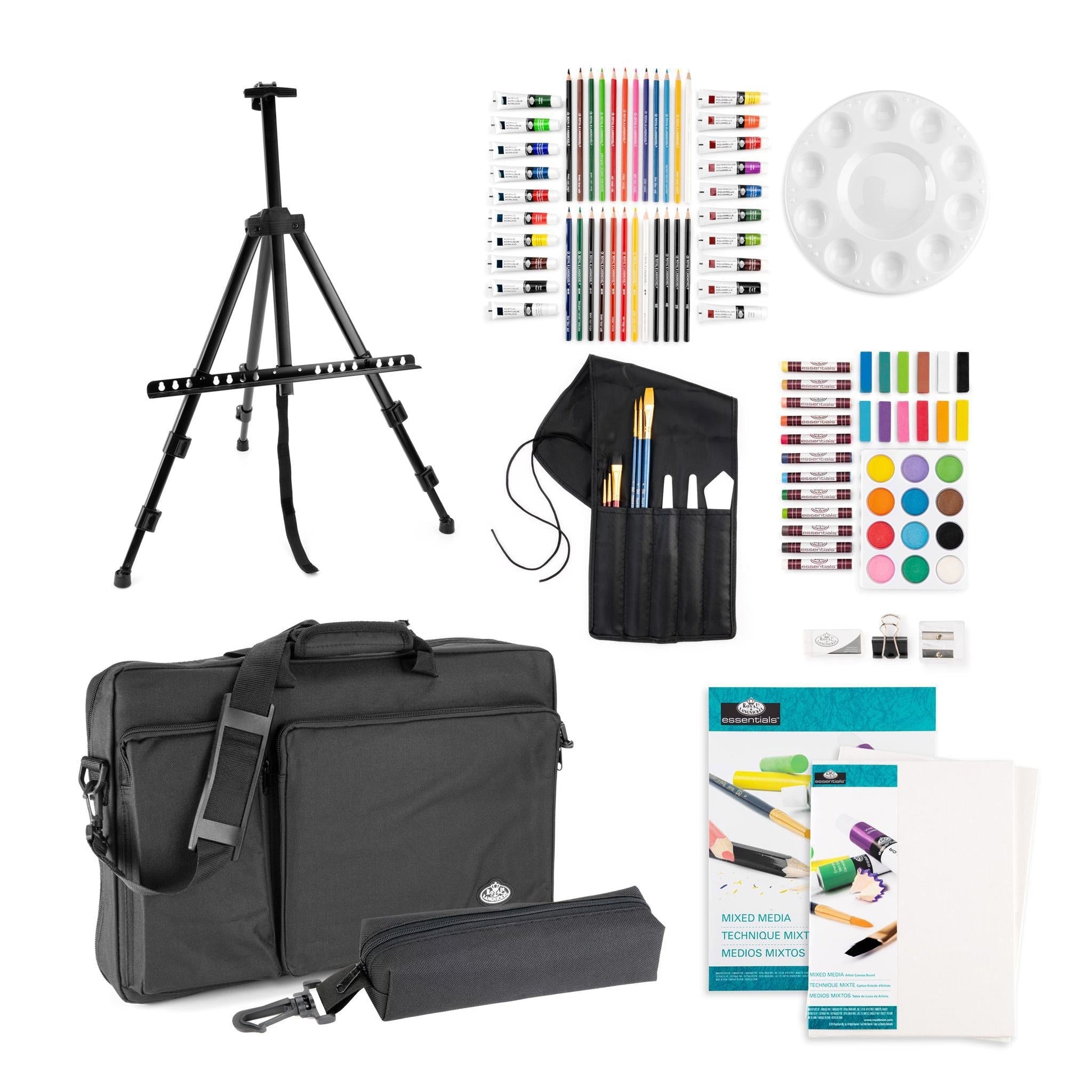 FA-2121 - Mixed Media Travel Art Set - 121pc glam 1