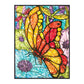 FPBN-1 | Foil Painting by numbers™ 11pc 8.25" x 10.25" Butterflies Project