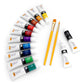 GOU12 Series | Gouache Paint Packs with Brushes - 12 ml