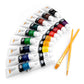 GOU12 Series | Gouache Paint Packs with Brushes - 12 ml