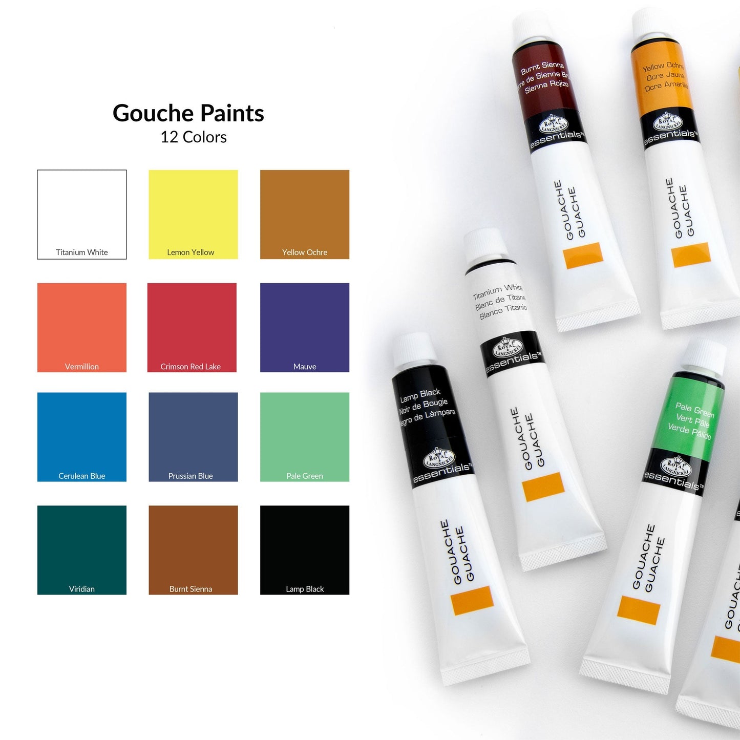 GOU21-6 | Gouache Paint Packs - 21 ml