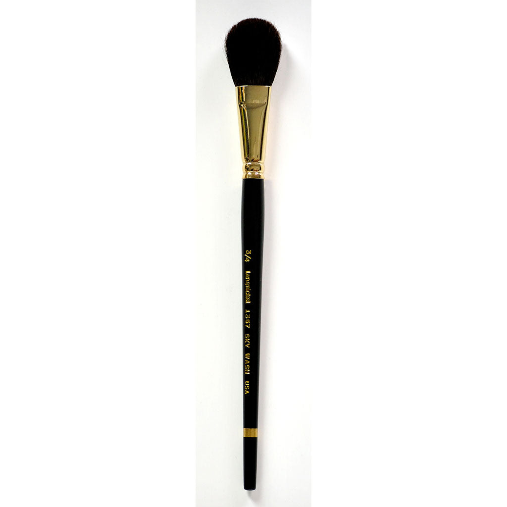 L1357-3/4" - Camel Mix Sky Wash Brush - 3/4"