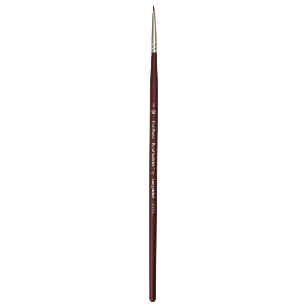 L95005-2 - Royal SableTek™ Short Round Brush - 2