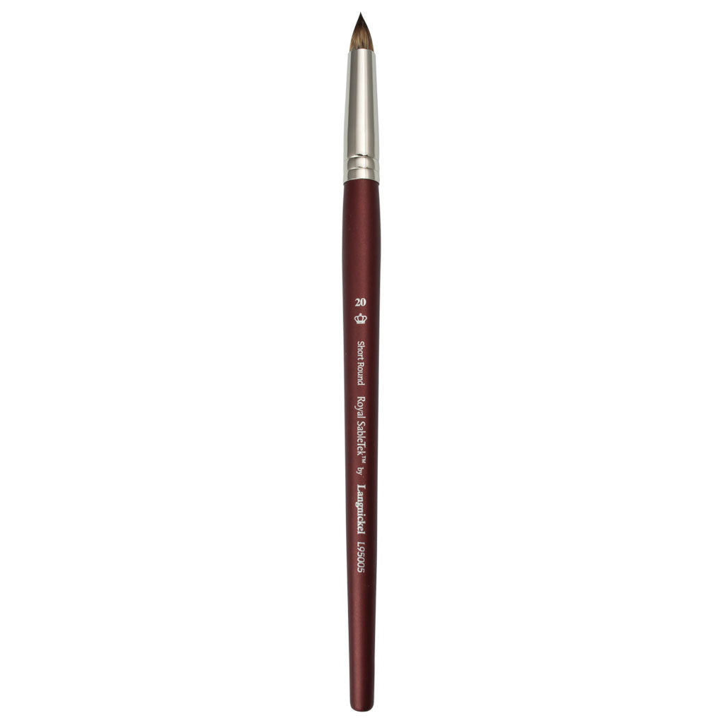 L95005-20 - Royal SableTek™ Short Round Brush - 20