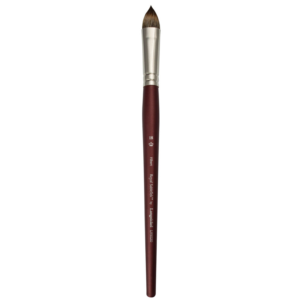 L95020-18 - Royal SableTek™ Filbert Brush - 18