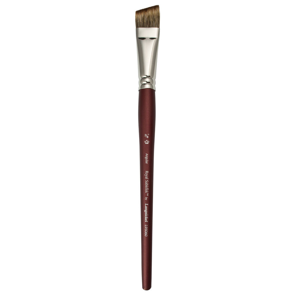 L95060-3/4" - Royal SableTek™ Angular Brush - 3/4"