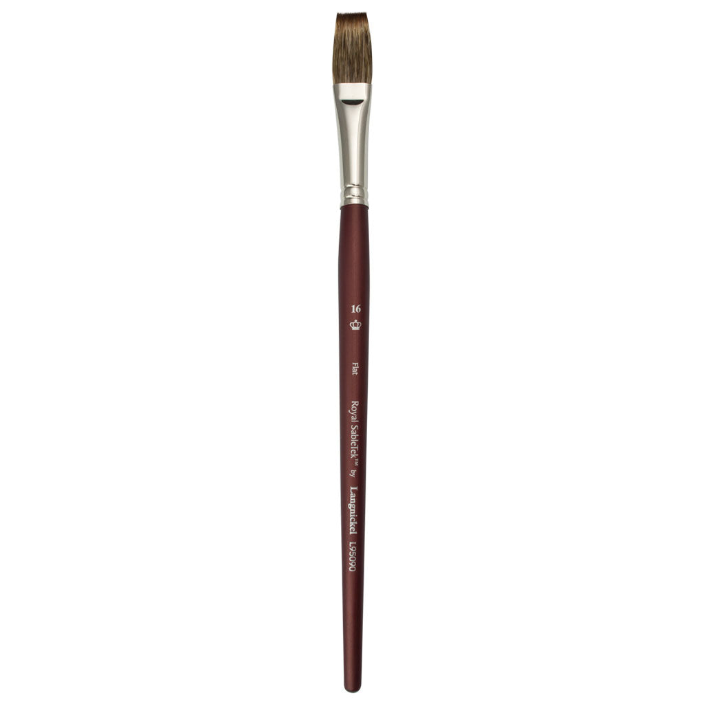 L95090-16 - Royal SableTek™ Flat Brush - 16