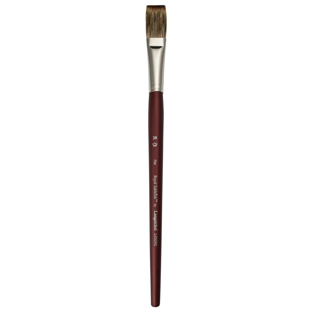 L95090-20 - Royal SableTek™ Flat Brush - 20