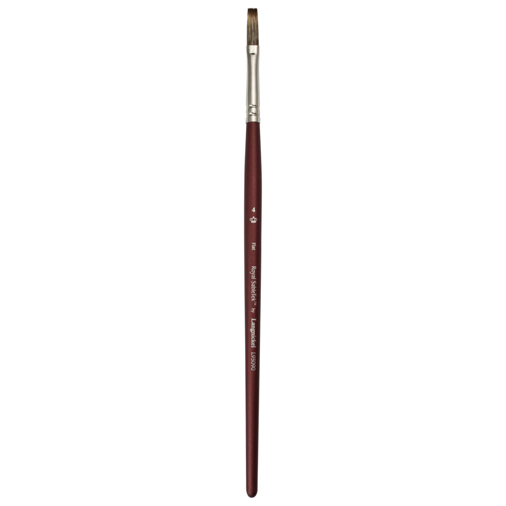 L95090-4 - Royal SableTek™ Flat Brush - 4