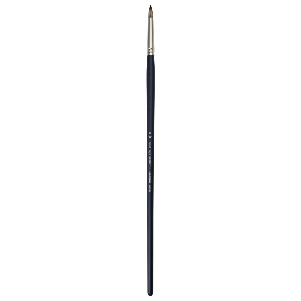 L95500-10 - Royal Sabletek Long Handle Round Brush - 10