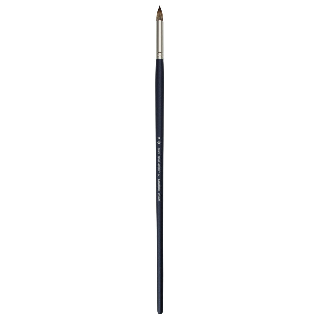 L95500-14 - Royal Sabletek Long Handle Round Brush - 14