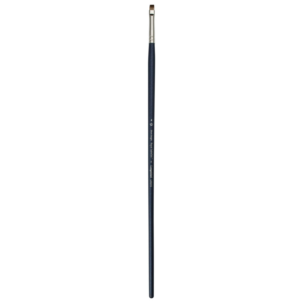 L95515-4 - Royal Sabletek Long Handle Short Bright Brush - 4