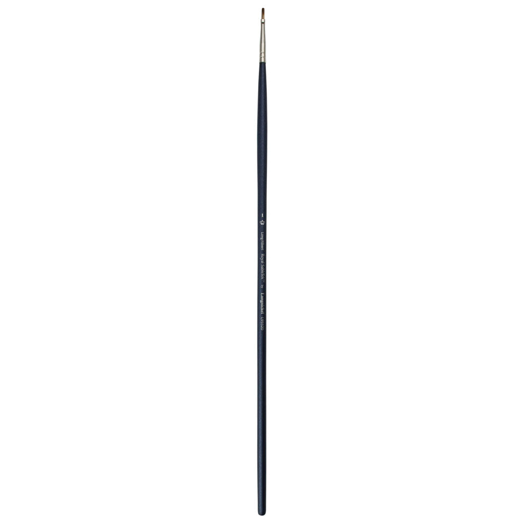 L95520-1 - Royal Sabletek Long Handle Long Filbert Brush - 1