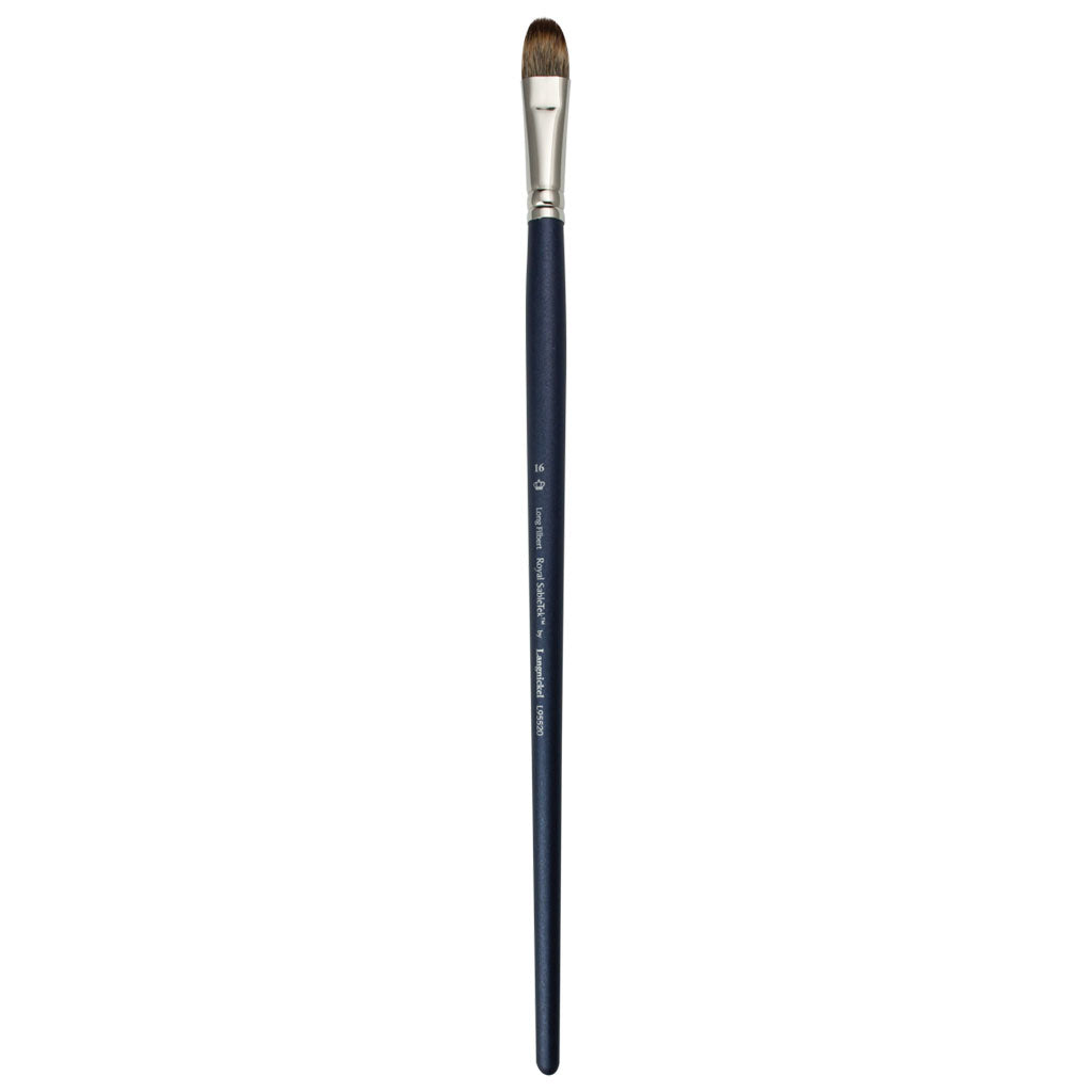 L95520-16 - Royal Sabletek Long Handle Long Filbert Brush - 16