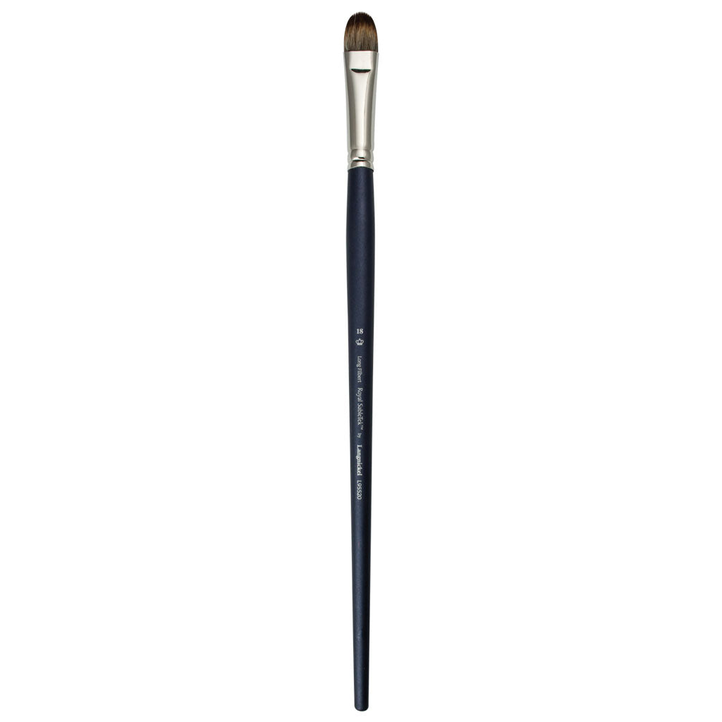 L95520-18 - Royal Sabletek Long Handle Long Filbert Brush - 18