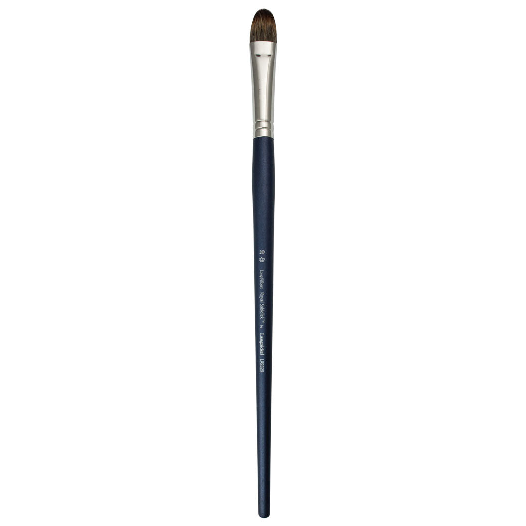 L95520-20 - Royal Sabletek Long Handle Long Filbert Brush - 20