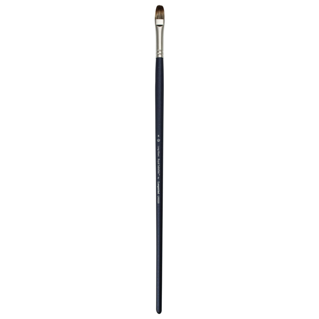 L95520-8 - Royal Sabletek Long Handle Long Filbert Brush - 8