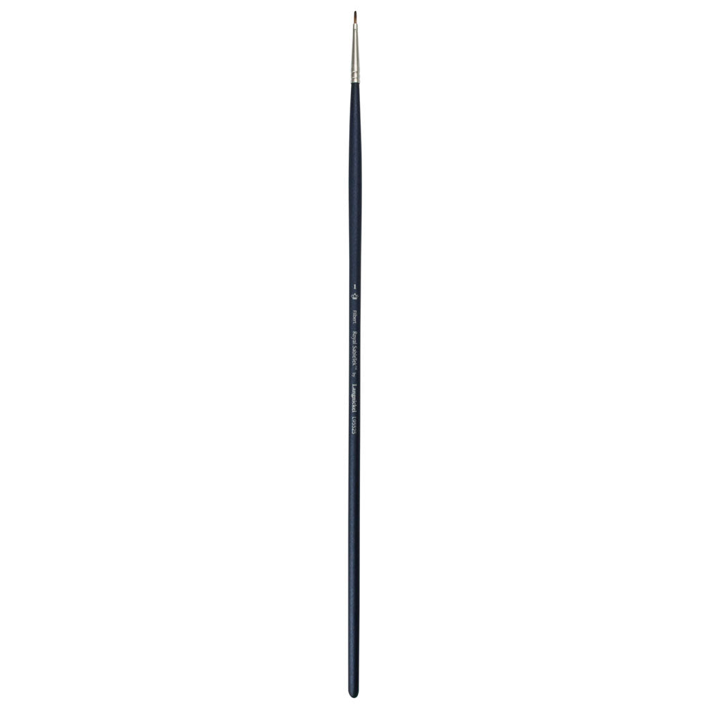 L95525-1 - Royal Sabletek Long Handle Filbert Brush - 1