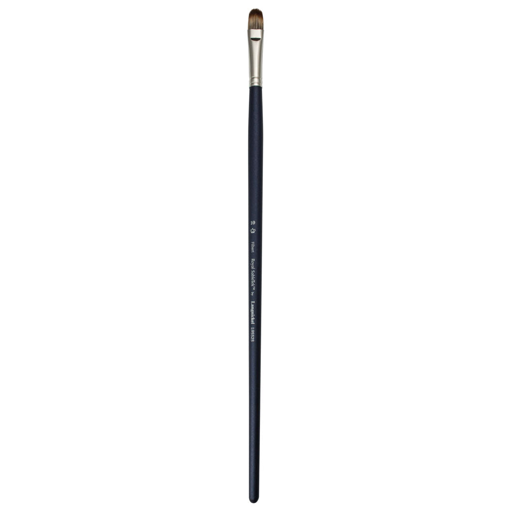 L95525-10 - Royal Sabletek Long Handle Filbert Brush - 10