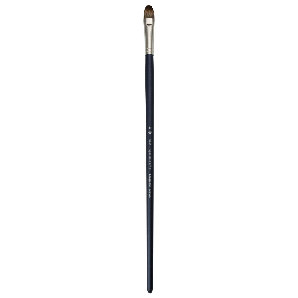 L95525-14 - Royal Sabletek Long Handle Filbert Brush - 14