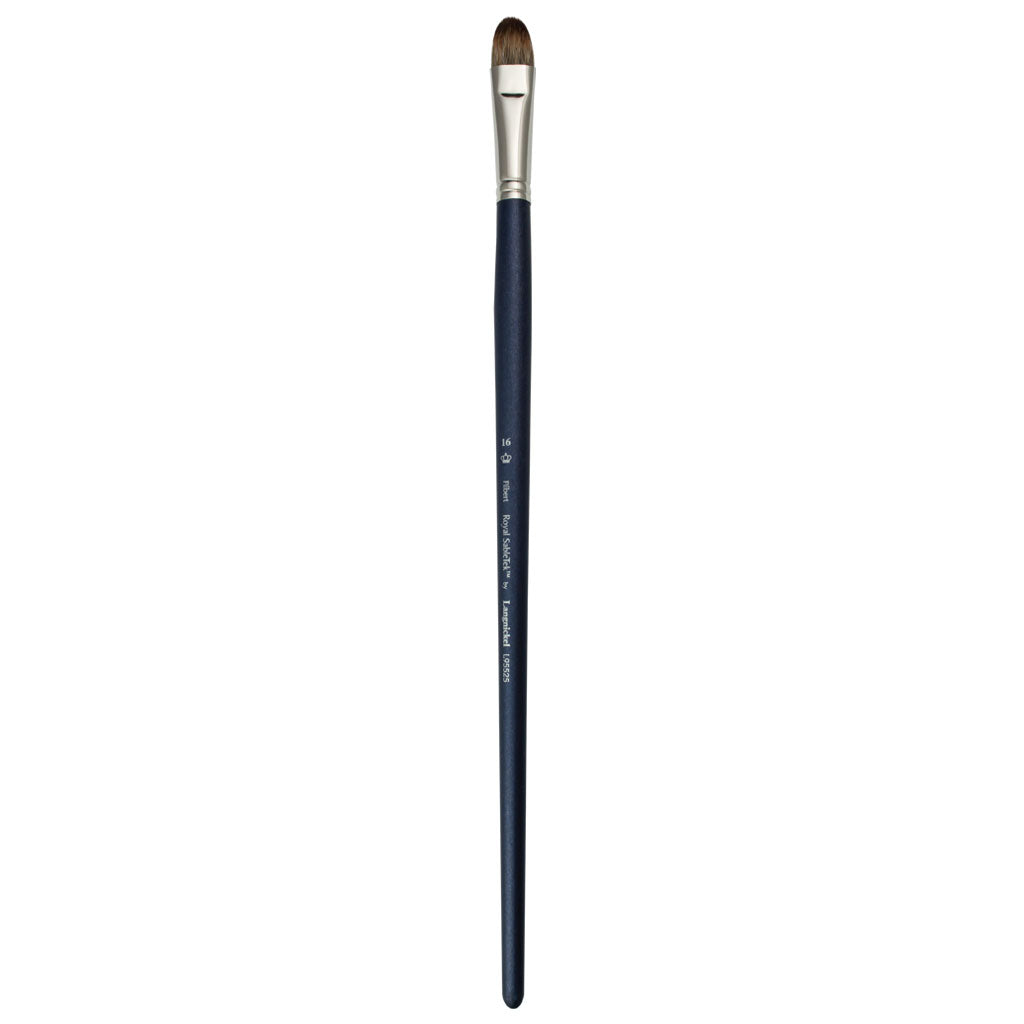 L95525-16 - Royal Sabletek Long Handle Filbert Brush - 16