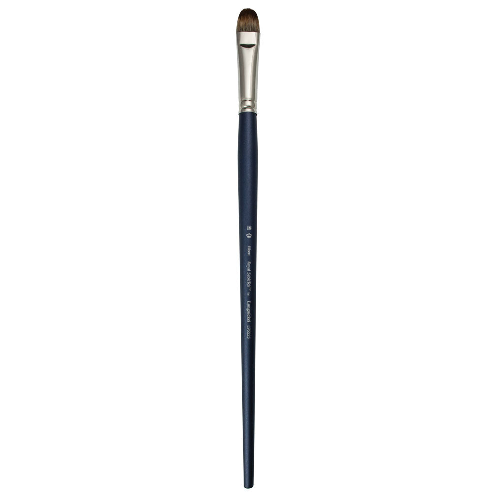 L95525-18 - Royal Sabletek Long Handle Filbert Brush - 18