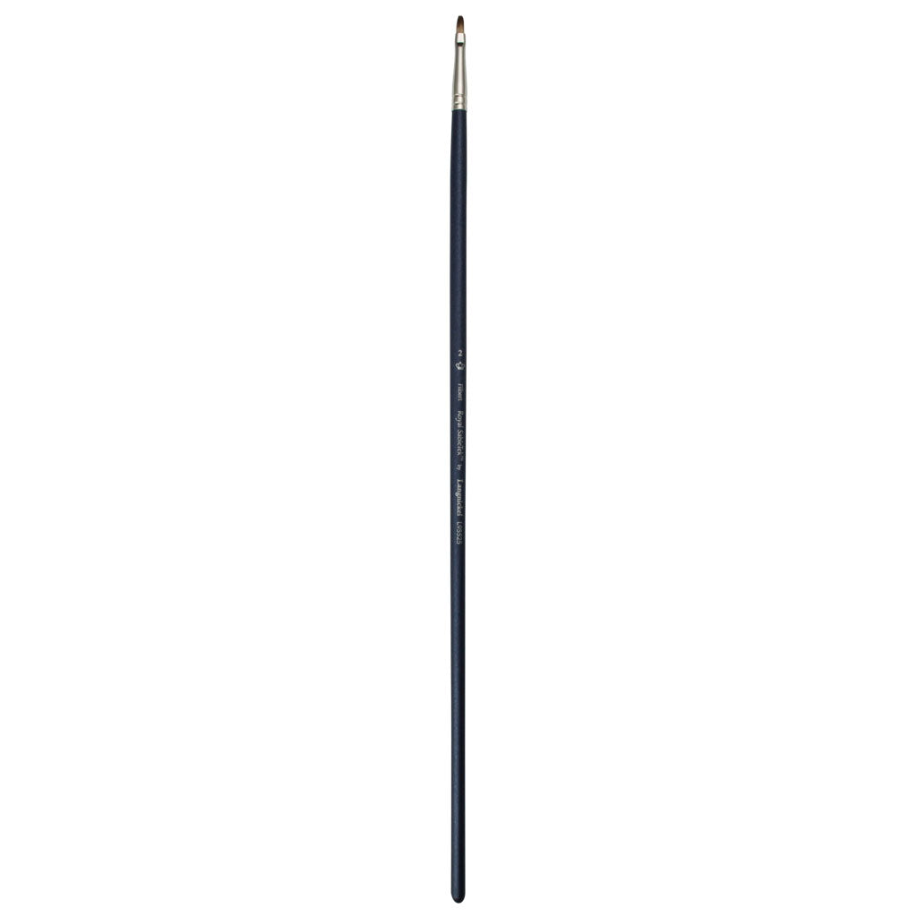 L95525-2 - Royal Sabletek Long Handle Filbert Brush - 2