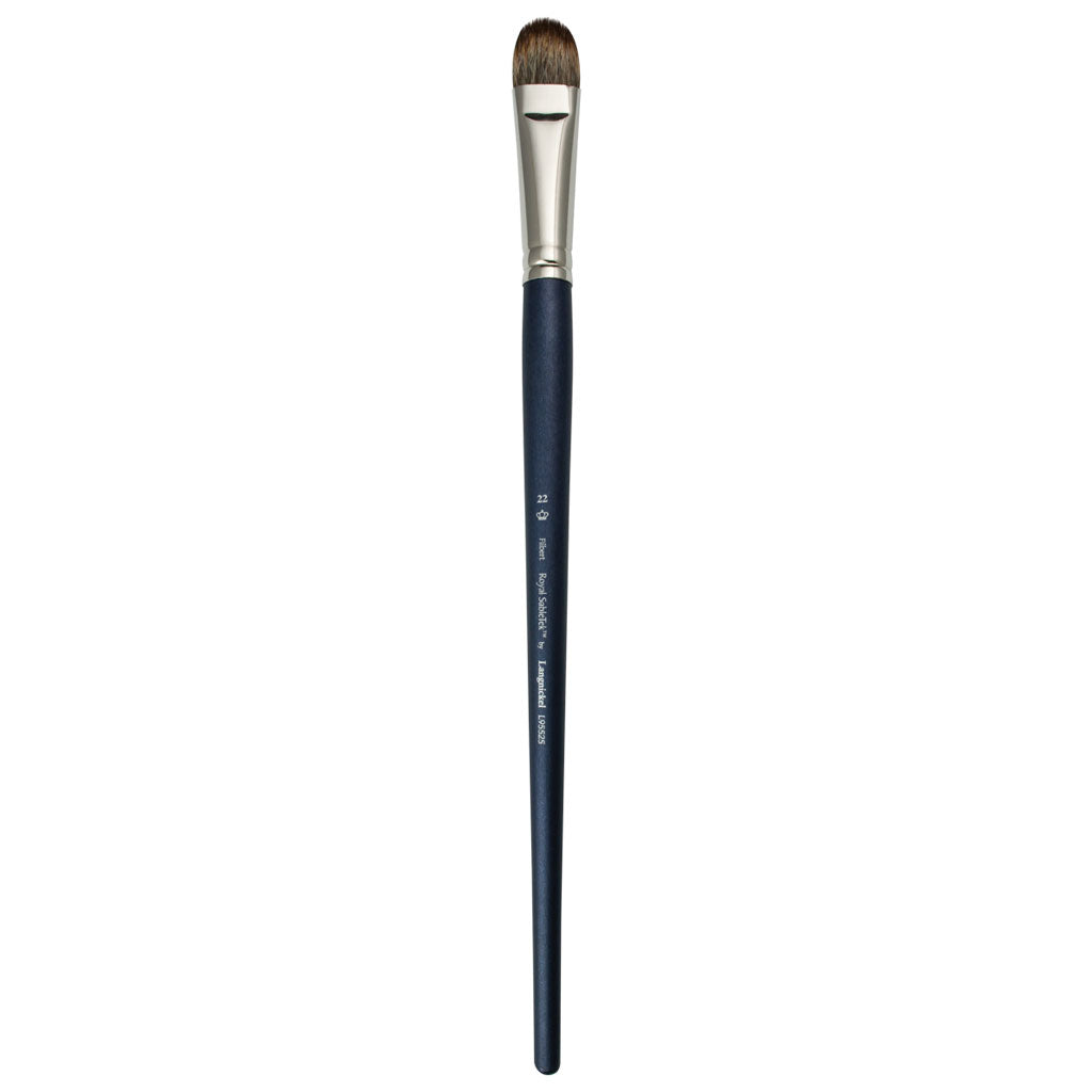 L95525-22 - Royal Sabletek Long Handle Filbert Brush - 22