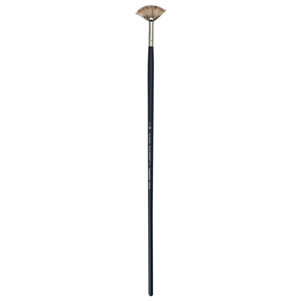 L95530-2 - Royal Sabletek Long Handle Fan Blender Brush - 2