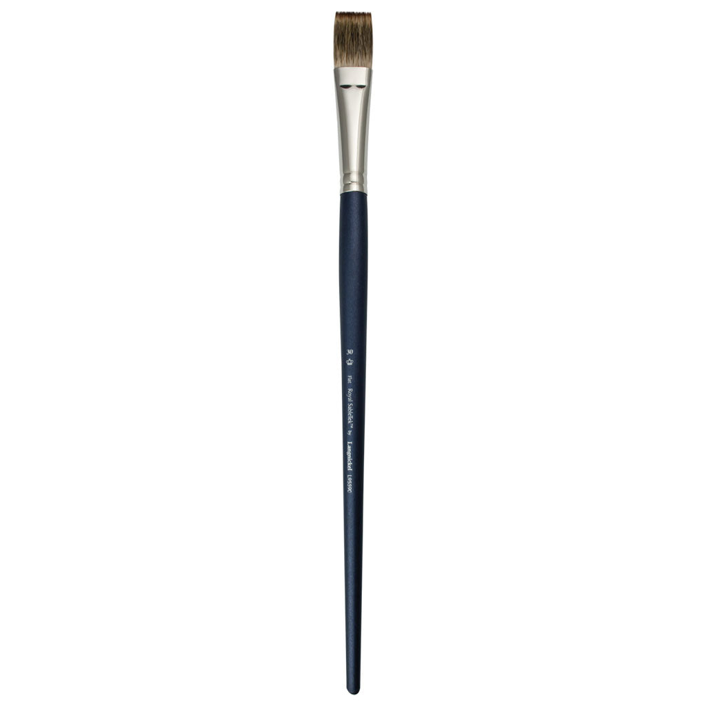 L95590-30 - Royal Sabletek Long Handle Flat Brush - 30