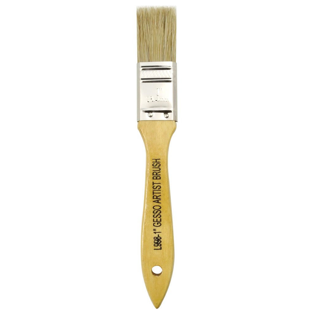 L998-1" - Bristle Gesso Brush Size 1"