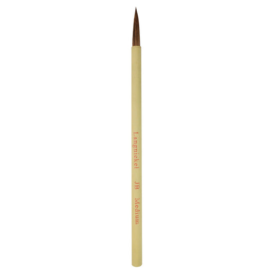 LJB-MD - Brown Hair Bamboo Brush Size Medium