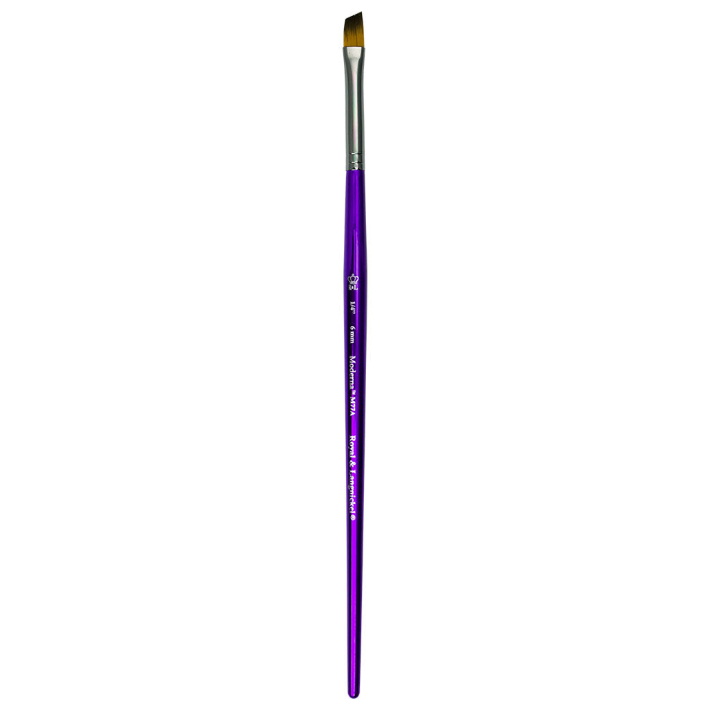 M77A-1/4" - Moderna™ 77 Series Angular Brush - 1/4"