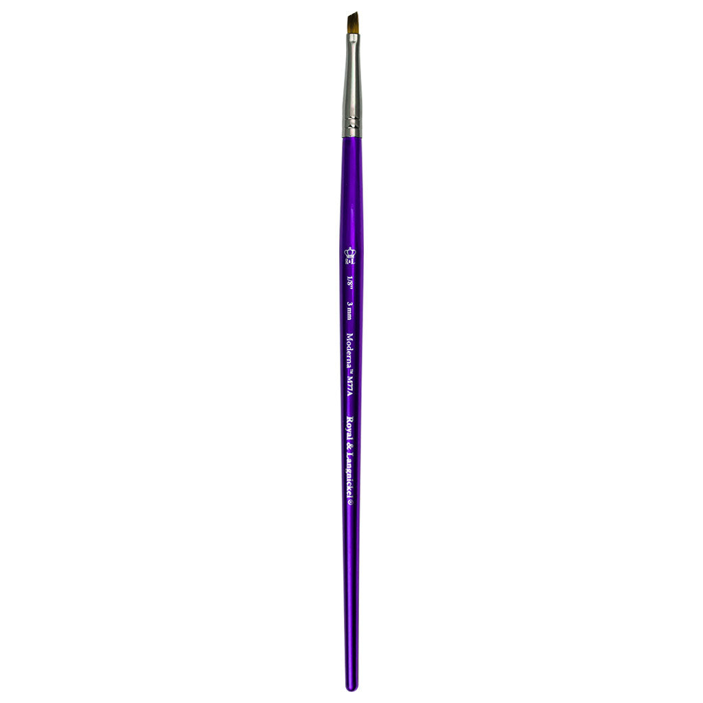 M77A-1/8" - Moderna™ 77 Series Angular Brush - 1/8"