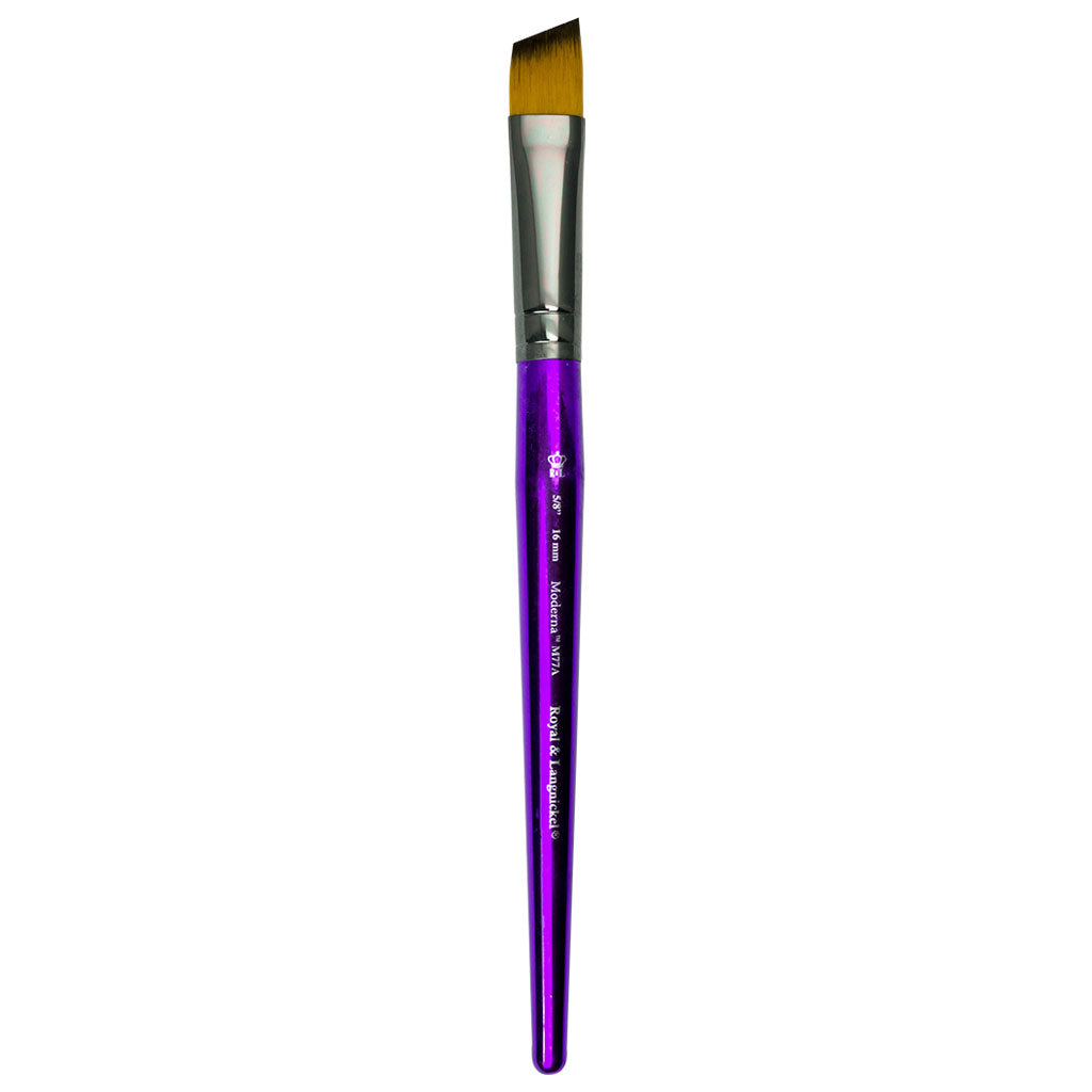 M77A-5/8" - Moderna™ 77 Series Angular Brush - 5/8"