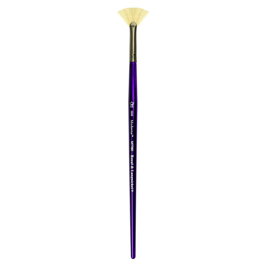 M77BF-10/0 - Moderna™ 77 Series Bristle Fan Brush - 10/0