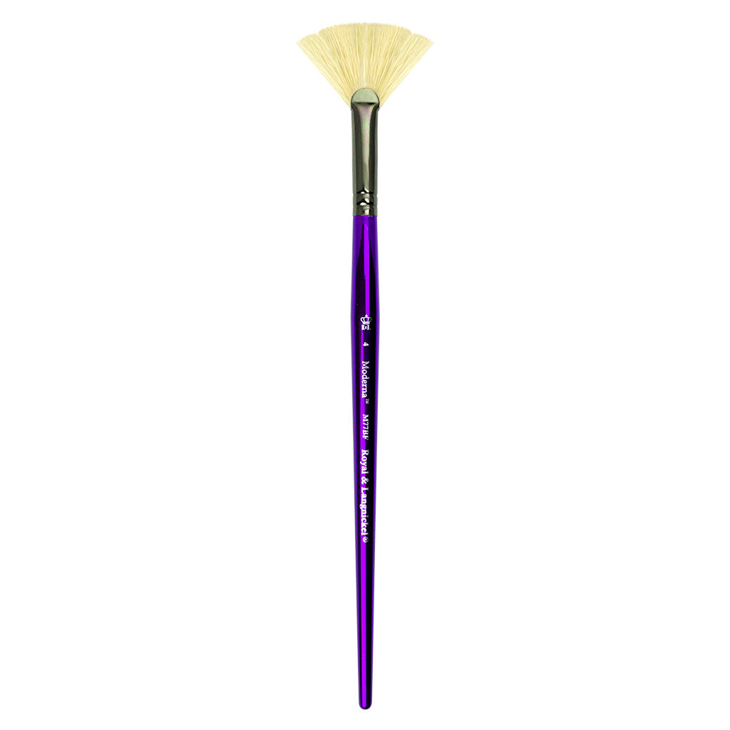 M77BF-4 - Moderna™ 77 Series Bristle Fan Brush - 4
